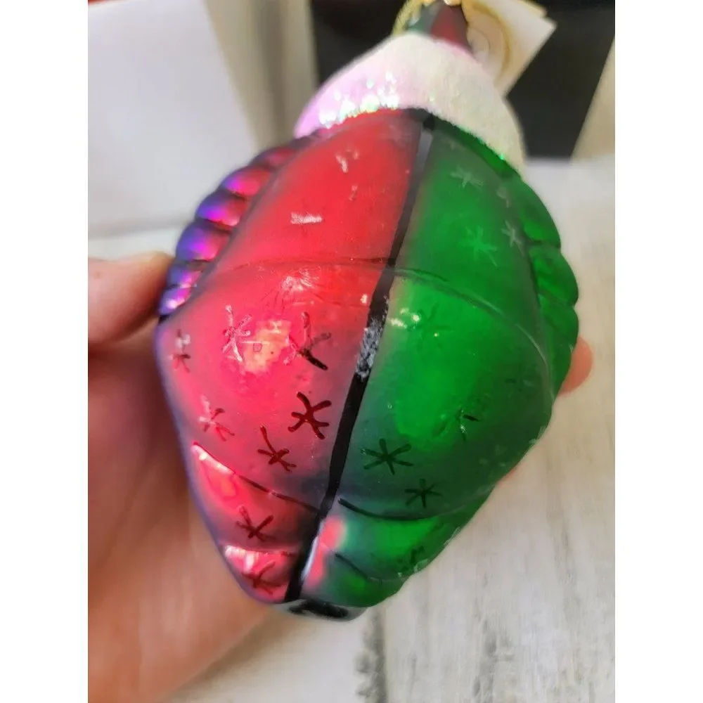 Radko‎ 1997 a caring clown blown glass ornament AIDS awareness